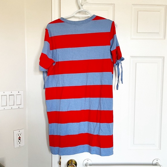 Zara Striped T-Shirt Dress - Picture 2 of 6